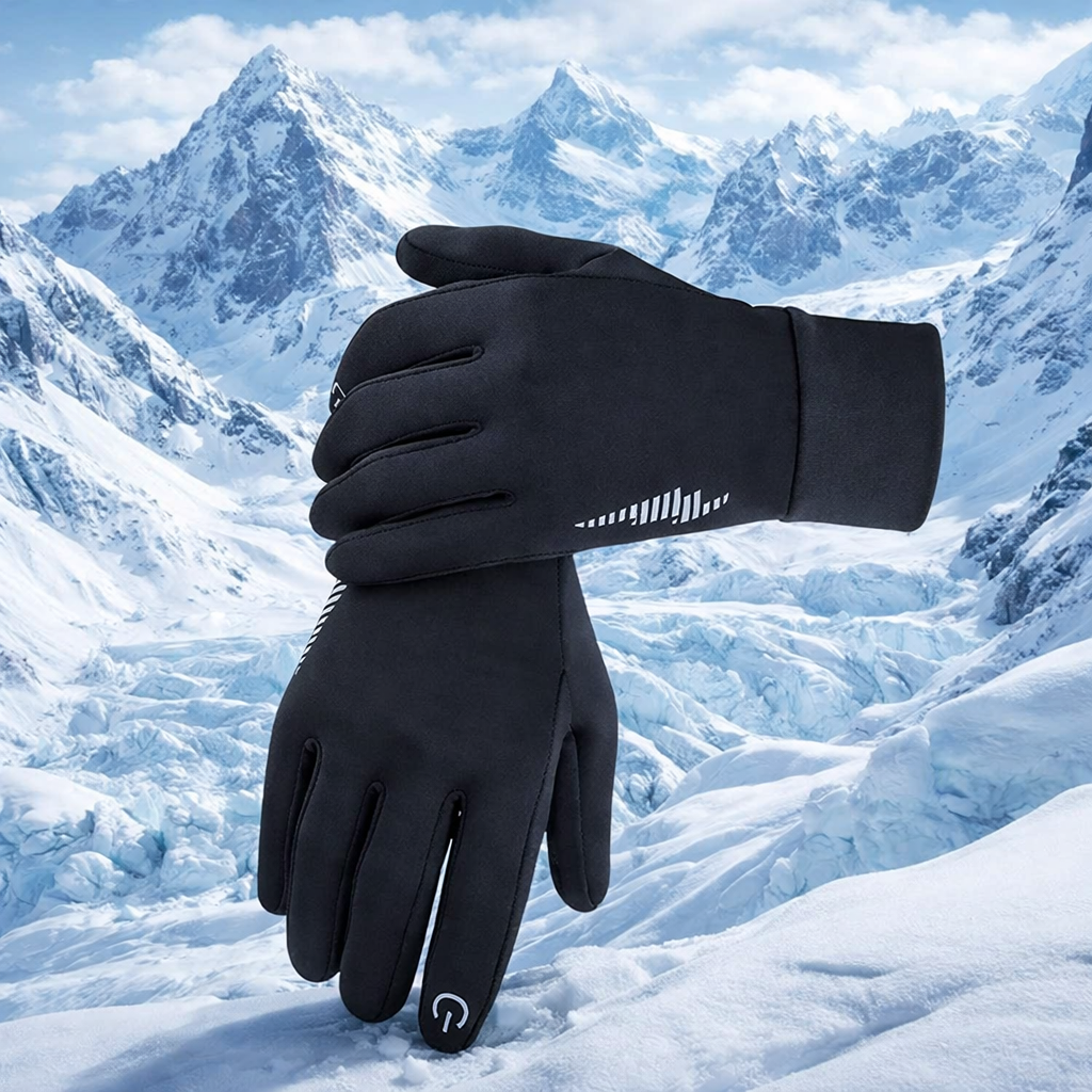 Waterproof Touchscreen Thermal Gloves