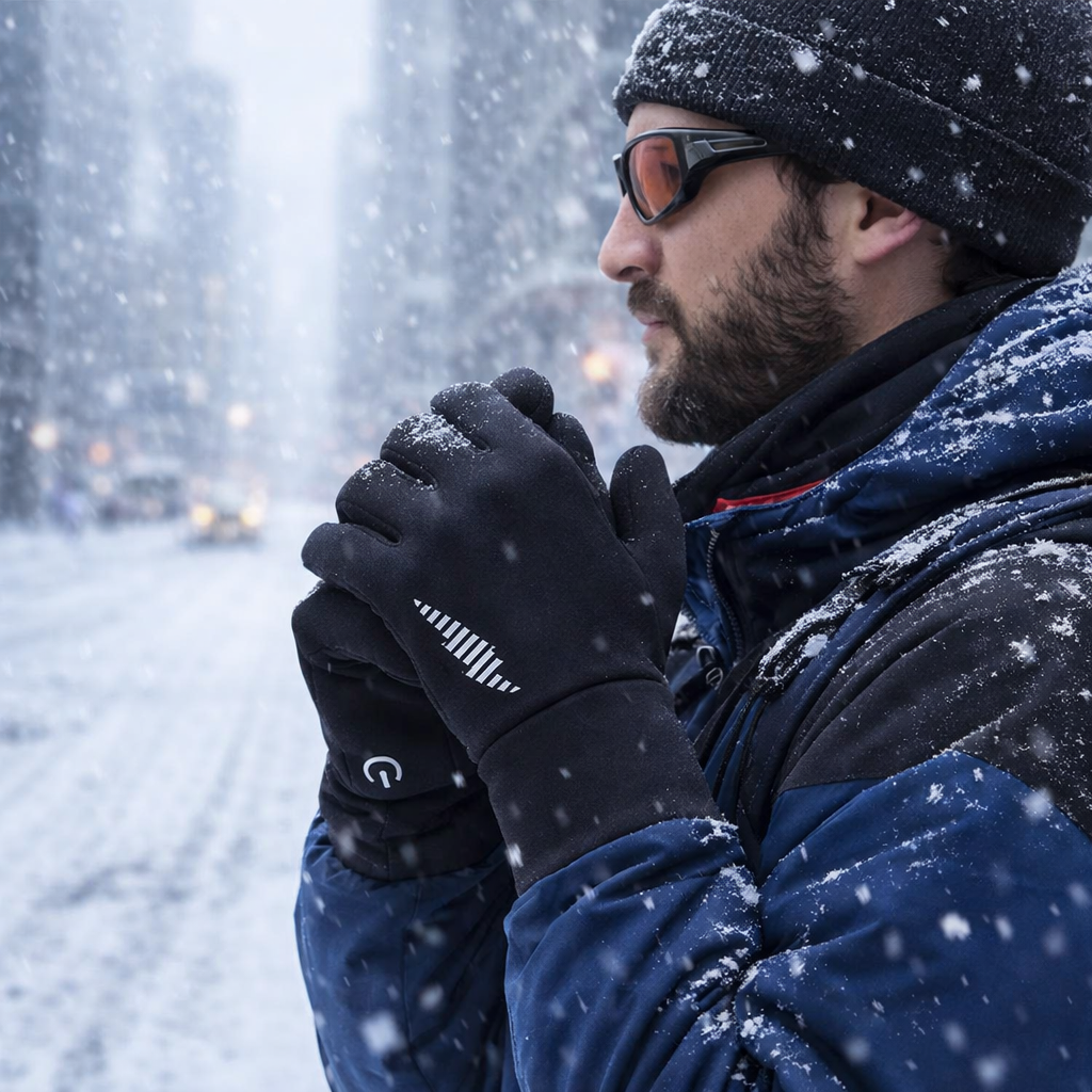 Waterproof Touchscreen Thermal Gloves